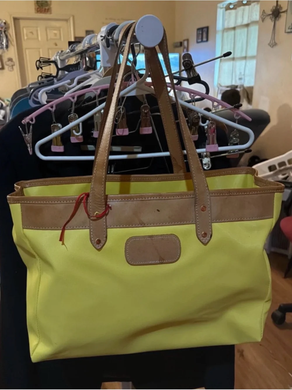Jon Hart Yellow Tote Bag - Women's Stylish Everyday Tote